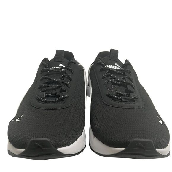 Puma Zip C Sneaker Men’s 12 Black Athletic Lightweight Mesh Lace-Up Running NWOB - Picture 2 of 13